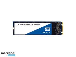 WD Albastru 3D NAND SATA SSD 2TB M.2 M.2 2048GB WDS200T2B0B