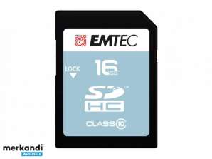 EMTEC SDHC 16GB CLASSIC KLASSE 10 blisterkort