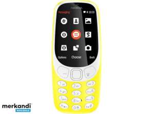 Nokia 3310 2,4 tommer gul funktionstelefon A00028118