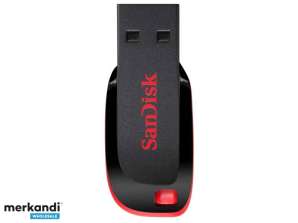 Clé USB 16 Go SanDisk Cruzer Blade au détail SDCZ50-016G-B35