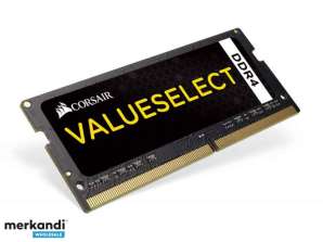 Corsair ValueSelect módulo de memória 8GB DDR4 2133 MHz CMSO8GX4M1A2133C15