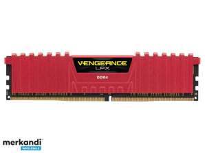 Corsair Vengeance LPX Rot - 64 GB (4x16 GB) - DDR4-2133 CMK64GX4M4A2133C13R