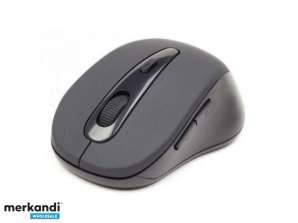 Gembird Mouse Bluetooth Optički 1600 DPI desno Crno sivi MUSWB2