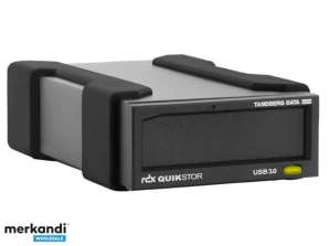 Tandberg RDX 0,5 TB USB3+ KIT ekstern svart - 8863-RDX