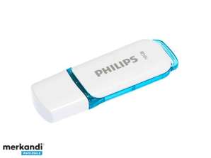 Philips USB 2.0 16 GB Snow Edition Blau FM16FD70B / 10