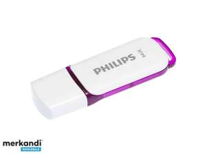 Philips USB 2.0 64 GB Ediția Zăpadă Lila FM64FD70B / 10