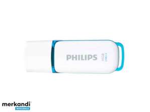 Philips USB 3.0 16 GB-os Snow Edition Blau FM16FD75B / 10