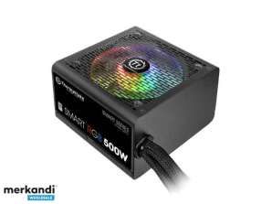 Thermaltake PC Virtalähde SMART RGB 500W 80+ PS-SPR-0500NHSAWE-1