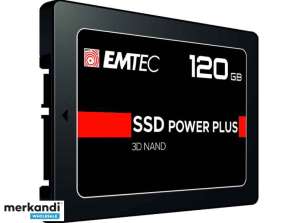 Emtec Internal SSD X150 120GB 3D NAND 2.5 SATA III 500MB/sec ECSSD120GX150