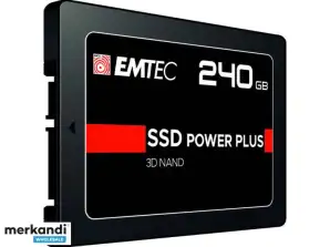 Emtec SSD interne X150 240 Go 3D NAND 2.5 SATA III 500 Mo / sec ECSSD240GX150