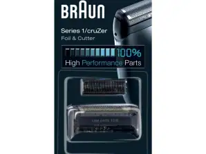 Máquina de barbear elétrica Braun - peça de substituição 10B preta
