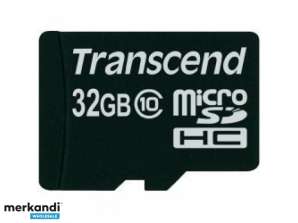 Transcend MicroSD/SDHC Card 32GB Class10 w/o Adap. TS32GUSDC10