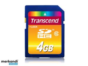 Transcend SD Card 4GB SDHC Class10 TS4GSDHC10