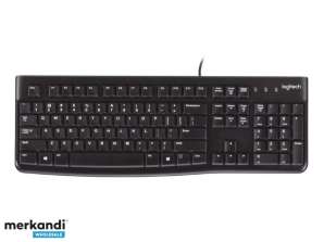 Клавиатура Logitech K120 за бизнес Black UK-Layout 920-002524