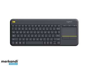 Беспроводная сенсорная клавиатура Logitech K400 Plus Черный US-INTL Раскладка 920-007145