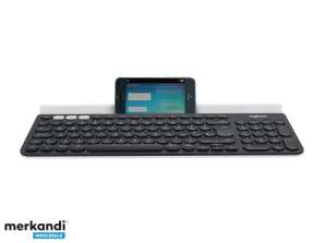 Tastatură multi-dispozitiv Logitech BT K780 negru DE-Layout 920-008034