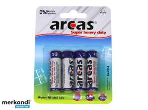 Batteri Arcas R06 Mignon AA (4 stk.)