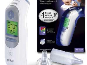 Braun clinical thermometer ThermoScan 7 WE IRT 6520 - Braun thermometers wholesale (SOLD OUT)