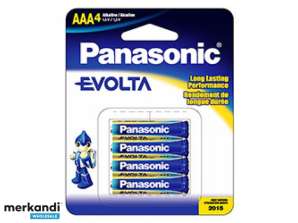 Akku Panasonic alkalinen mikro AAA LR03 1.5V Blis. (4 kpl) LR03EGE/4BP