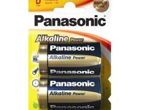 Panasonic batteri alkalisk mono d LR20 1,5V blister (2-pak) LR20APB/2BP