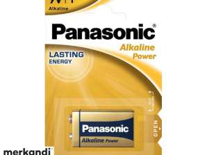 Panasonic Batterie Alkaline E Block LR61 9V Blister  1 Pack  6LR61APB/1BP