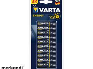 Varta Batteri Alkaline Mignon AA Energy Blister (30-pakning) 04106 229 630