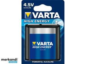 Аккумулятор Varta Alk. Блок 3LR12 4.5 V High Energy Bl. (1-Pack) 04912 121 411