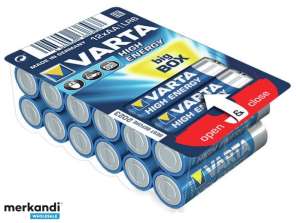 Varta Batterie Alk. Mignon AA LR06 1.5V Caja al por menor (paquete de 12) 04906301121
