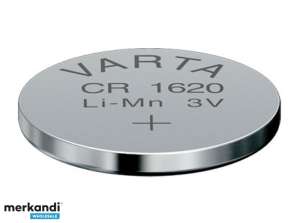 Varta Batterie Lithium Knopfzelle CR1620 Blister (confezione da 1) 06620 101 401