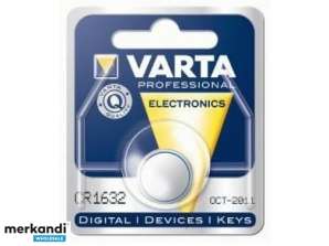Varta Batterie Lithium Pile bouton CR1632 Blister (1-Pack) 06632 101 401