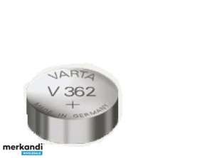 Varta Batterie Silver Oxide Knopfzelle 362 Retail (confezione da 10) 00362 101111