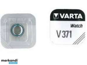Varta Batterie Oxyde d’argent Pile bouton 371 Vente au détail (10 pièces) 00371 101 111