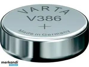 Varta Batterie Сребърен оксид Knopfzelle 386 на дребно (10 опаковки) 00386 101 111
