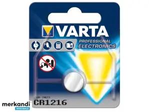 Varta Batterie Lithium Knopfzelle CR1216 Blister (1-Pack) 06216 101 401