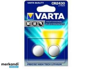 Varta Batterie Lithium Bouton Pile CR2430 Blister (2-Pack) 06430 101 402