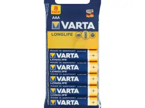 Batterie Varta alcaline Micro AAA Longlife (8-Pack) 04103 101 328
