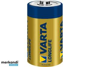 Varta Batteri Alkalisk Mono D LR20 1.5V Longlife (4-Pack) 04120 101 304