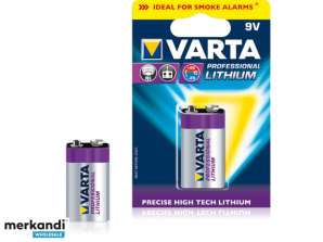 Varta Batterie Lithium E-Block 6FR61 9V Blister (paquete de 1) 06122301401