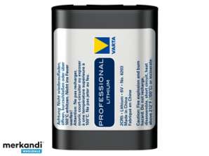 Varta Batterie Lithium Photo 2CR5 6V Blister (1 embalagem) 06203 301 401