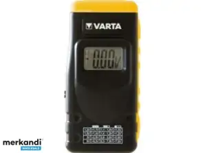 Probador de batería Varta LCD digital para AA, AAA C, D, blister de 9V 00891 101401