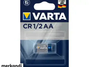 Varta Batterie Lithium CR1/2 AA 3V Blister  1 Pack  06127 101 401