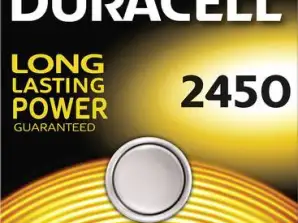 Duracell-batteri litiumknappcellebatteri CR2450 3V blisterbrett (1-pakning) 030428