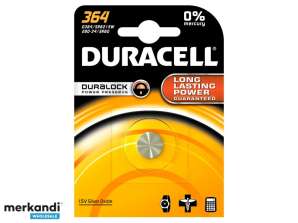 Duracell-batteri sølvoksidknapp celle 364, 1,5 V blisterpakning (1-pakning) 067790