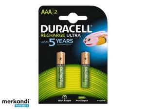 Duracell-batteri NiMH Micro AAA HR03 1,2 V / 850 mAh lade Ultra-blister