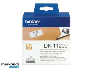 Brother adresseetikettrull DK11209 | - DK11209