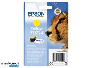 Чорнило Epson Гепард жовтий C13T07144012 | Epson C13T07144012