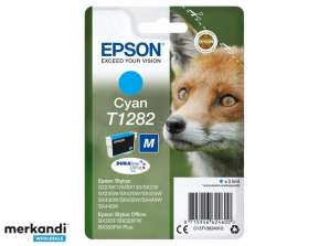 Чорнило Epson блакитний лисиці C13T12824012 | Epson C13T12824012
