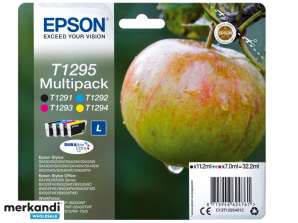 Epson Ink Multipack svart/cyan/magenta/gul C13T12954012