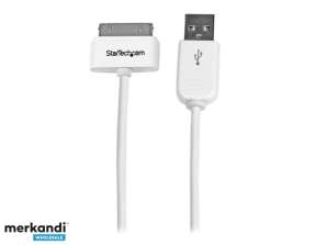 STARTECH USB iPhone / iPad charging cable USB Apple 30pin Dock Con. 1m USB2ADC1M