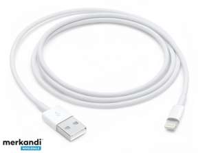 Apple Lightning зарядный кабель 1м для iPad/iPhone/iPod MD818ZM/A RETAIL
